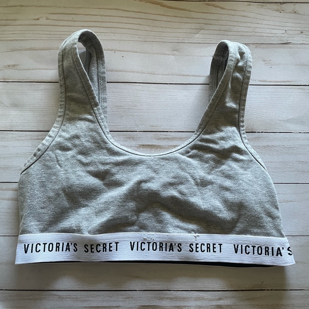 Victoria's Secret Lounging gray bra